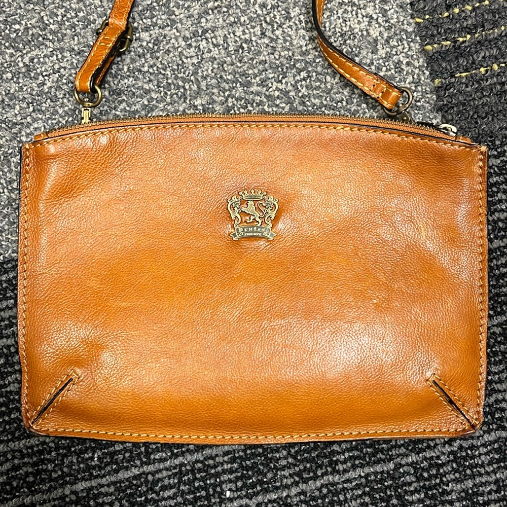 Pratesi Leather Crossbody Bag